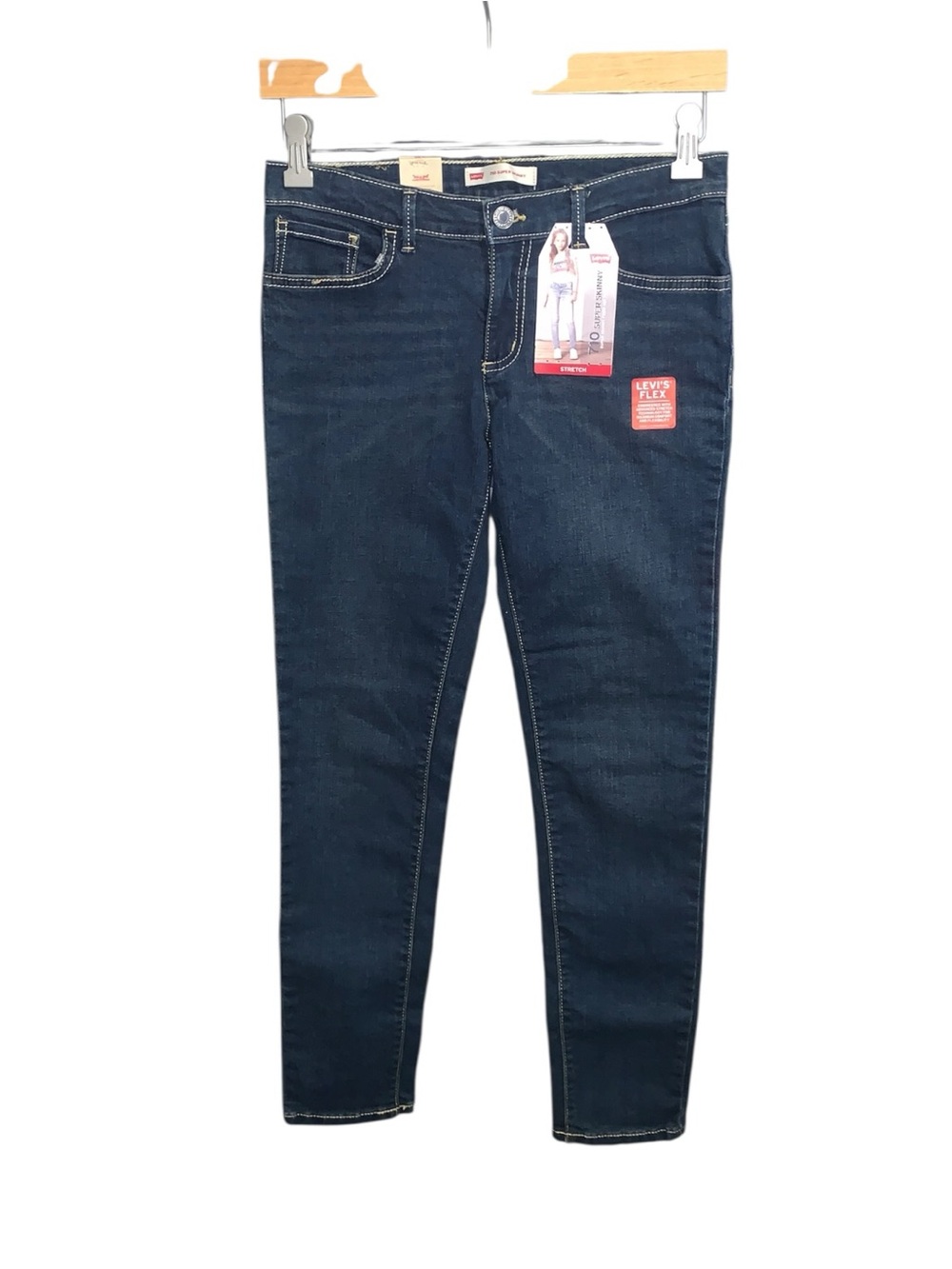 NWT Levi's 710 Super Skinny Jeans Flex Stretch Girls 14 Reg